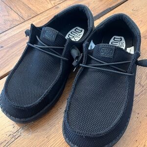 Hey Dude Black Loafers & Slip-Ons